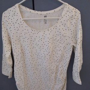 H&M Maternity knit jersey 3/4 sleeves shirt